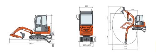 CDM 6020 HÜDRAULILINE EKSKAVAATOR C